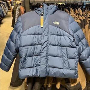 The North Face Men Baltic Down Puffer Shady Blue NWT